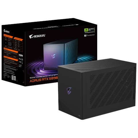 AORUS RTX 5090 AI BOX Scheda Grafica - 32 GB GDDR7, 512 bit, PCI-E 5.0, frequenza core 2407 MHz, 3 x DP 2.1, 1 x HDMI 2.1, GV-N5090IXEB-32GD 1.0 - Foto 1