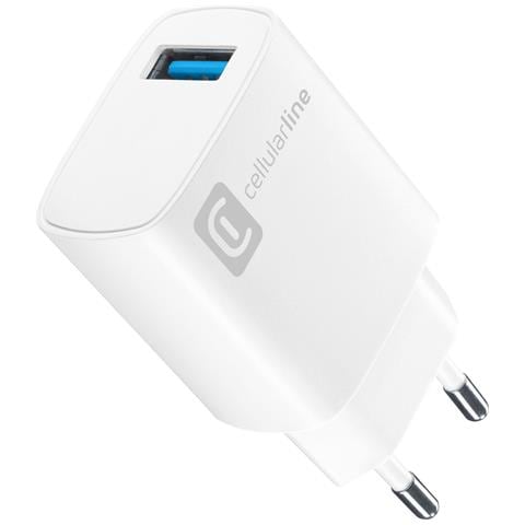 ACHUSB18WSMLW Caricabatterie per dispositivi mobili Smartphone, Universale Bianco AC Interno - Foto 1