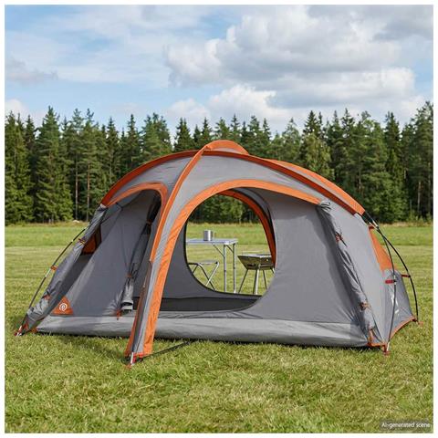 Tenda da trekking con telo impermeabile 2 persona - Foto 2