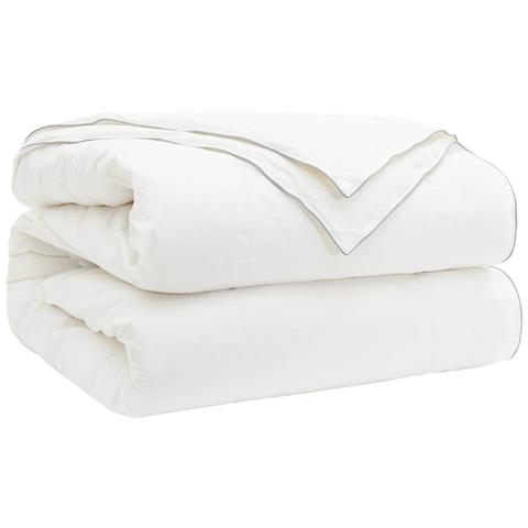 Set di piumone e cuscini 2 pz 152x203 cm 4 stagioni 140+220 GSM - Foto 2