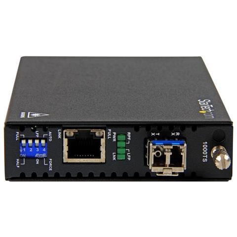 Convertitore Multimediale Gigabit Ethernet Rame a Fibra - SM LC - 20km - Convertitore Ethernet Media - Convertitore Gbe - Foto 2