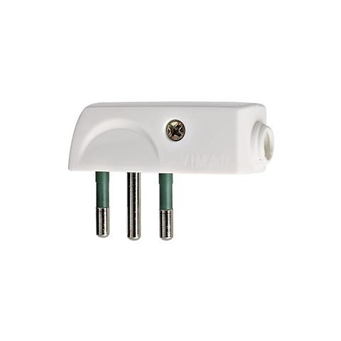 00206b - Spina 2p+t 10a Spa11 90 Bianco - Foto 1