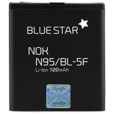 Batteria Nokia N95 / n93i / e65 1100m / ah Li-ion (bs) Premium - Foto 1