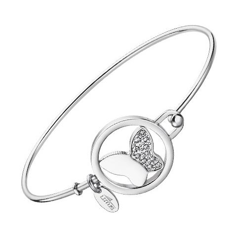 Bracciale Donna Style In Acciaio Simbolo Farfalla Ls2014-2/2 - Foto 2