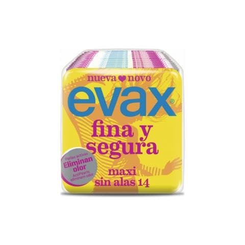 Fina & Segura Maxi Without Wings 14 Units - Assorbenti con le ali - Foto 1