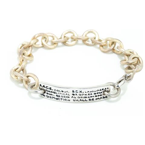 Gioielleria Dmhrbr01-blan. Per Polso, Colore Argento. Donna. - In ordine - Foto 3