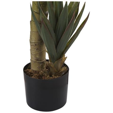 Pianta Artifciale In Vaso 90 Cm Aloe Vera - Foto 7
