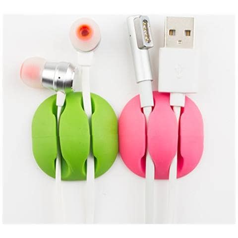 Porta Cavi E Passacavi - Cavo Candy - Fagioli Mixed Mix - Marrone Grigio - Foto 2