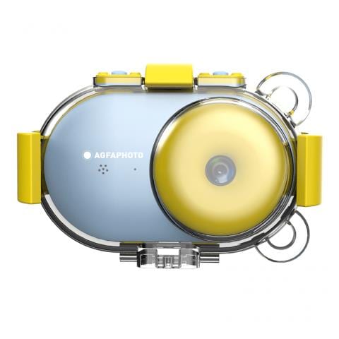 Realikids Fotocamera Subacquea per bambini + SD Card 8GB, Blu - Foto 1