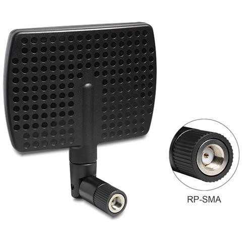 88447, IEEE 802.11b, IEEE 802.11g, IEEE 802.11n, 2.4 - 5.8, Directional, -10 - 55 °C, RP-SMA, Vertical polarization - Foto 2