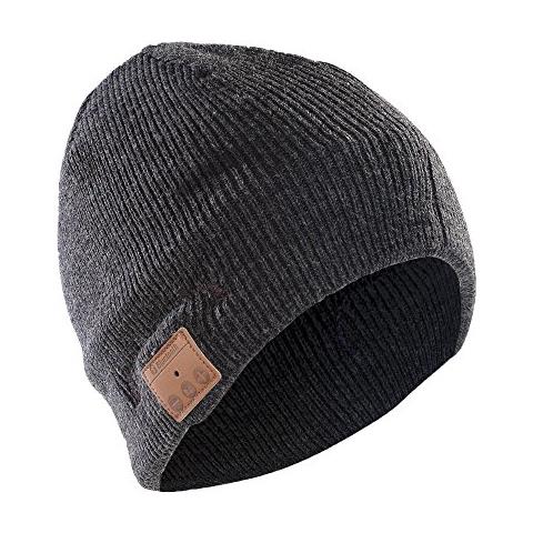 Sharon Music Beanie Berretto Stereofonico Bluetooth Grigio auricolare per telefono cellulare - Foto 1