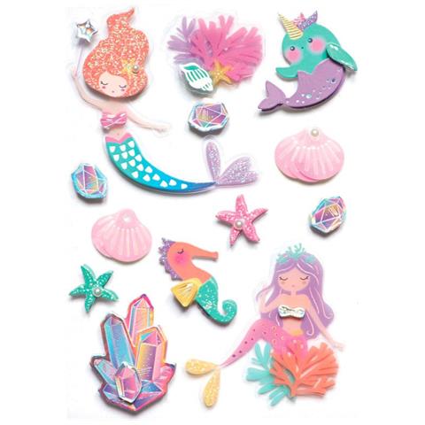 13 Adesivi 3d Sirene 6 Cm - Foto 1