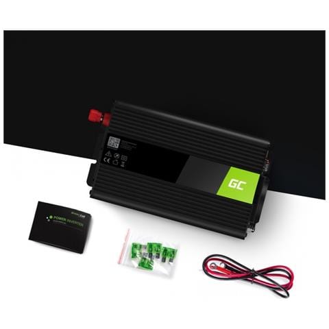 Green Cell INV08, Esterno, 12 V, 50 Hz, 1000 W, 230 V, DC-to-AC - Foto 2