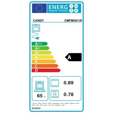 Forno Elettrico da Incasso Timeless CMFM5X / 1/E Capacità 65 L Multifunzione Ventilato Colore Acciaio Inossidabile - Foto 2