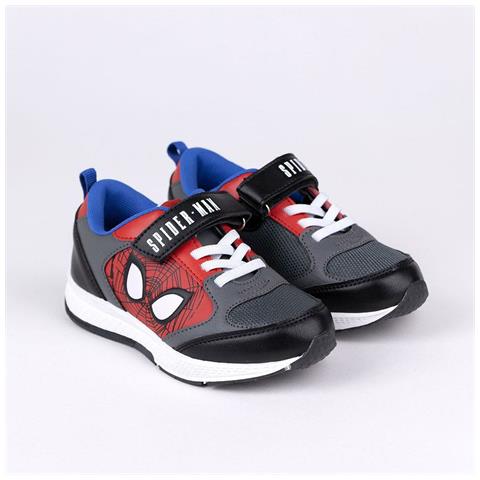 Scarpe Sportive Per Bambini Grigio Rosso 31 - Foto 6