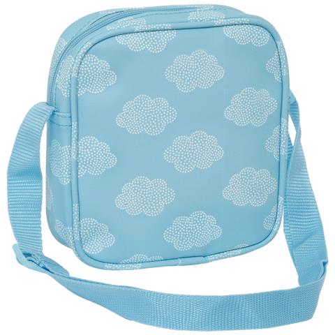 Borsa A Tracolla Nuvole Azzurro 16 X 18 X 4 Cm - Foto 3