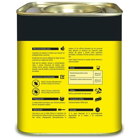 Protettore Di Superfici Legno Tarlo 750 Ml Incolore - Foto 2