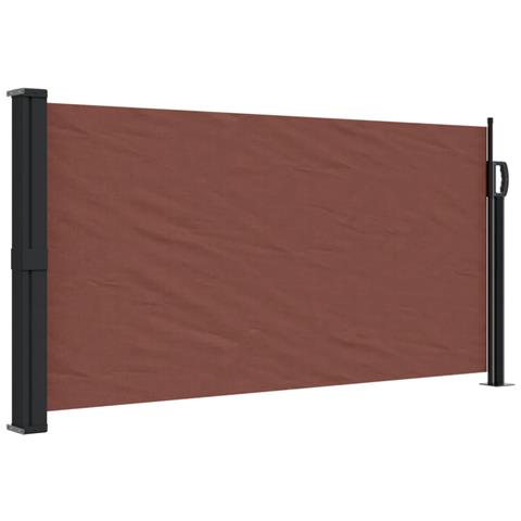 Tenda Da Sole Laterale Retrattile Marrone 100x300 Cm - Foto 2