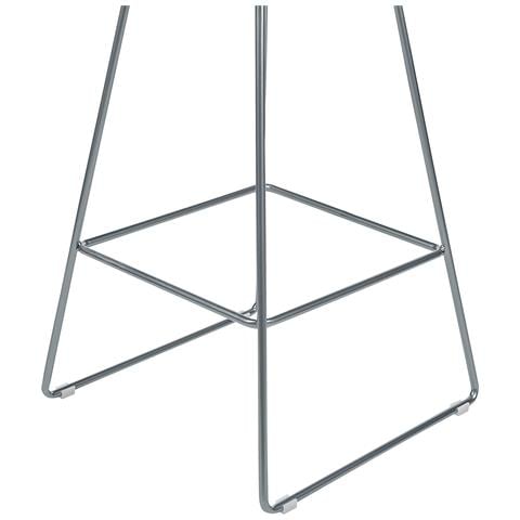 Set Di 2 Sgabelli Metallo Argento Bisbee - Foto 2