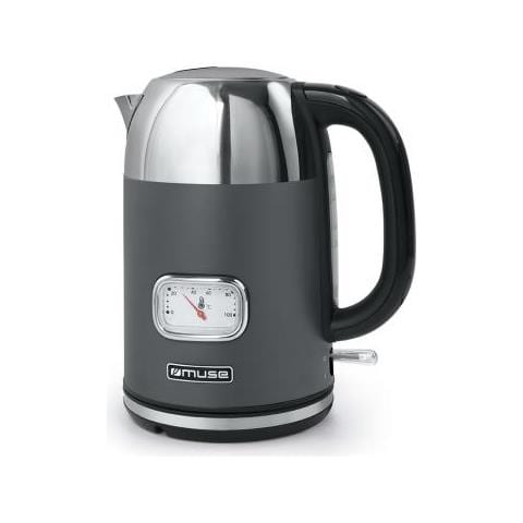 Ms-020 Dg Bollitore Elettrico 1,7 L 2200 W Grigio, Acciaio Inossidabile - Foto 1