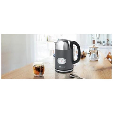 Ms-020 Dg Bollitore Elettrico 1,7 L 2200 W Grigio, Acciaio Inossidabile - Foto 3