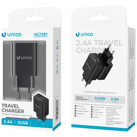 Caricabatteria Da Rete Type A + Type A 2.4 A Doppia Porta - Foto 1