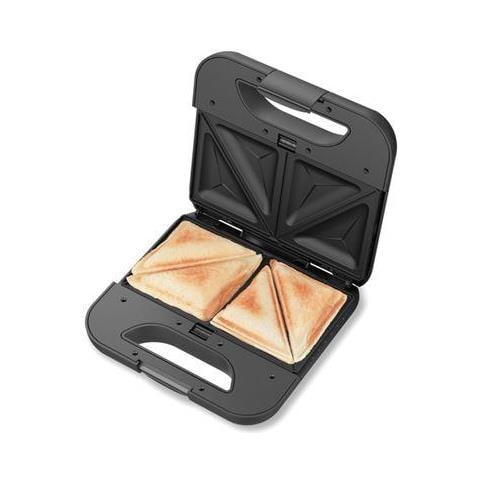 Macchina per waffle tostapane grill TGCI-8716 Potenza 800W Colore Cromo - Foto 2