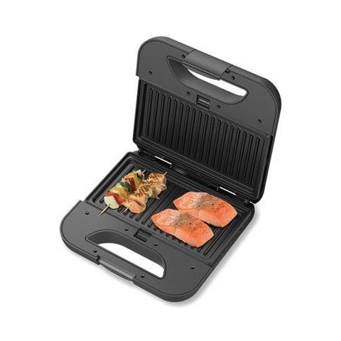 Macchina per waffle tostapane grill TGCI-8716 Potenza 800W Colore Cromo - Foto 4