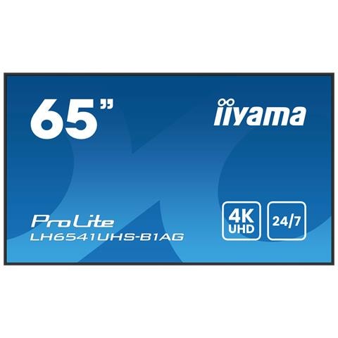 Lh6541uhs-b1ag Visualizzatore Di Messaggi 163,8 Cm [64.5] Lcd 500 Cd /mâ² 4k Ultra Hd Nero 24/7 (65 Lcd Uhd - Warranty: 36m) - Foto 1