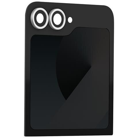 Vetro Posteriore Z Flip 6 Con Schermo Esterno Originale, Argento - Foto 2