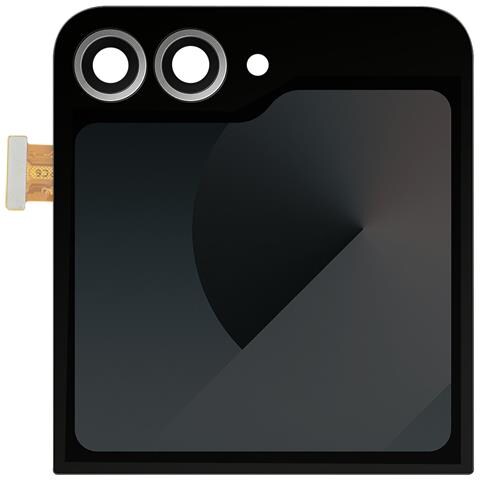Vetro Posteriore Z Flip 6 Con Schermo Esterno Originale, Argento - Foto 1