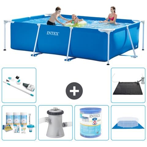 Piscina Fuori Terra - Rettangolo - 300x200x75 Cm - Blu - Include Accessori Coordinati A211 - Foto 1
