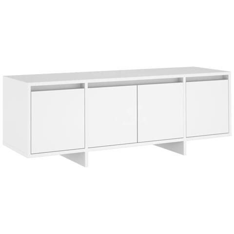 Lusso Casadino -  Mobile Tv Bianco 120x30x40,5 Cm In Truciolato - Foto 1