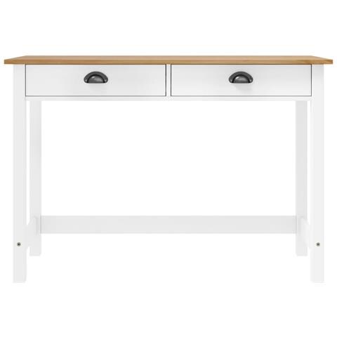 Lusso Casadino - Consolle Hill Con 2 Cassetti 110x45x74 Cm In Massello Di Pino - Foto 1