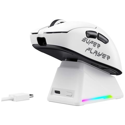 StarBlaze-1 (Black and white) mouse Gaming 26000 DPI - Foto 2