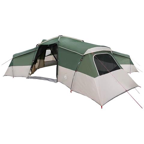 Tenda Familiare Verde 833 x 585 x 216 cm Poliestere - Foto 1