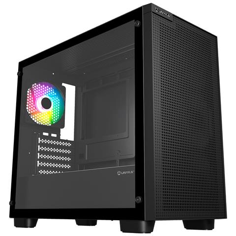 UK121806 computer case Micro Tower Nero - Foto 1