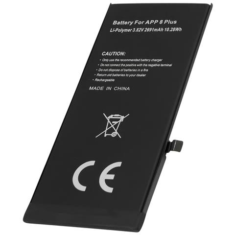 Batteria Per Iphone 8 Plus Li-polimero 3,82 V 2691 Mah 10,28 Wh - Foto 1