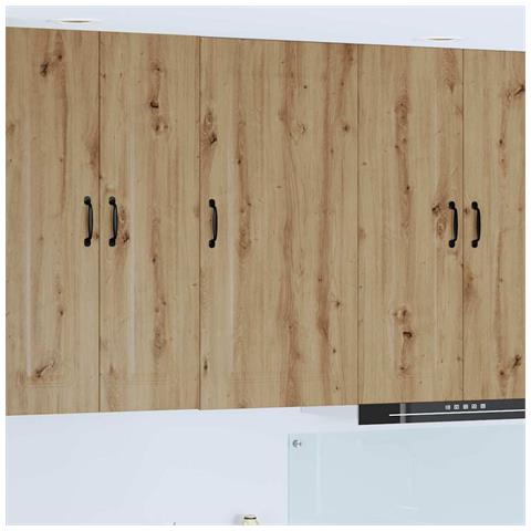 Pensile cucina con porta Rovere artigianale 50 x 31 x 100 cm - Foto 2