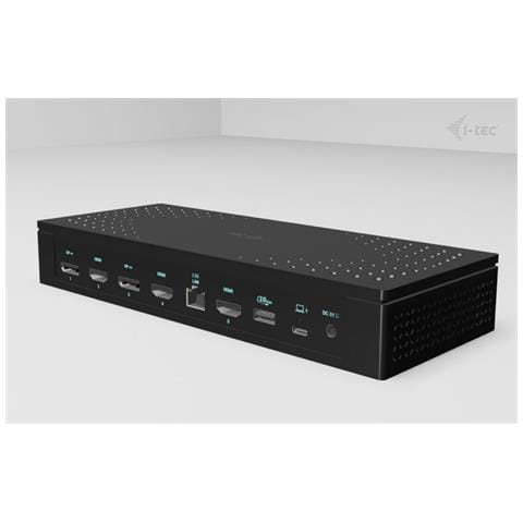CA5MONITORDOCKPDUK replicatore di porte e docking station per laptop Cablato USB 3.2 Gen 1 (3.1 Gen 1) Type-C Nero - Foto 4