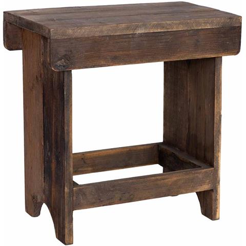 Sgabello In Legno 42x25x43h Cm - Foto 1