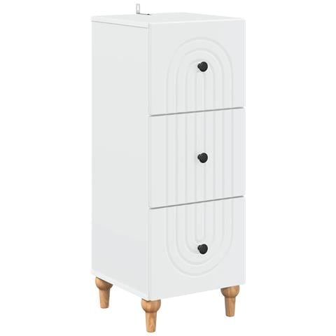Mobile con Cassetti Bianco 33 x 34,5 x 90 cm - Foto 1