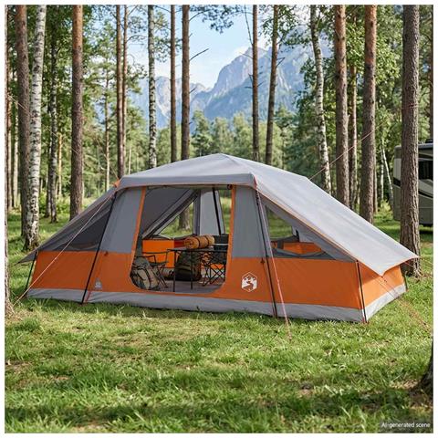 Tenda familiare con telo da pioggia resistente all'acqua - Foto 2