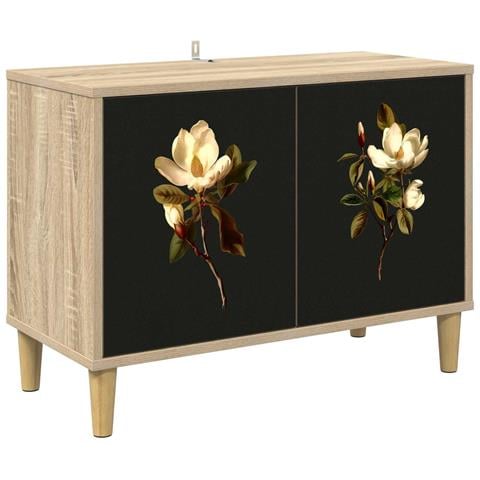 Mobile TV BREMEN 69 x 33 x 50 cm Sonoma Legno ingegnerizzato - Foto 1