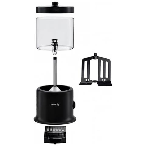 SHK900 Dispenser cioccolata calda, 1200W, acciaio inox, recipiente rimovibile da 6 L, termostato regolabile - Foto 6