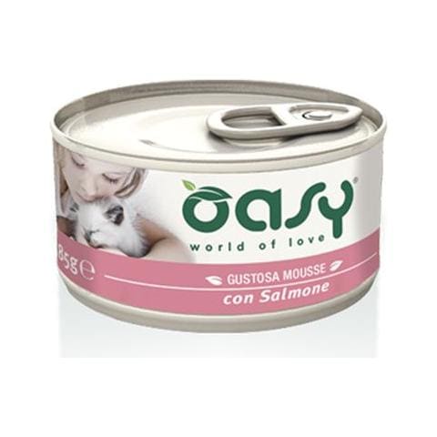 Cibo per gatti Wet Cat Mousse con Salmone 85 gr - Foto 1