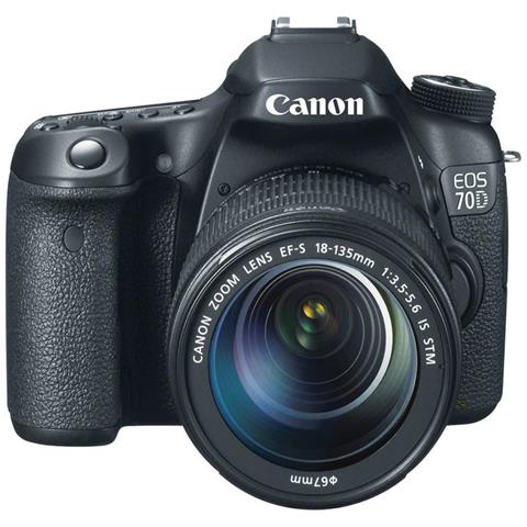 Eos 70d + Canon Ef-s 18-135mm F / 3.5-5.6 Is Stm + Borsa Fotografica Professionale - Foto 2