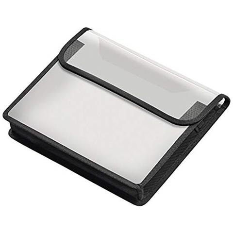 1450291 umlauf / raccolta Box Velobag Din A5 trasparente / nero - Foto 1