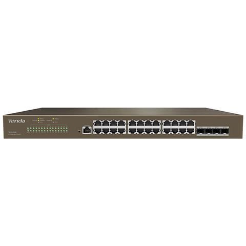 Switch TEG5328F 24 Porte Gigabit 10 / 100 / 1000 con 4 Porte Ethernet PoE - Foto 1