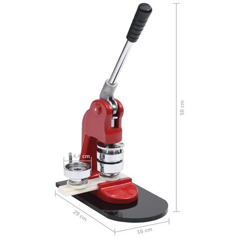 Macchina per Badge con 500 pz Parti Bottoni 44 mm - Foto 10